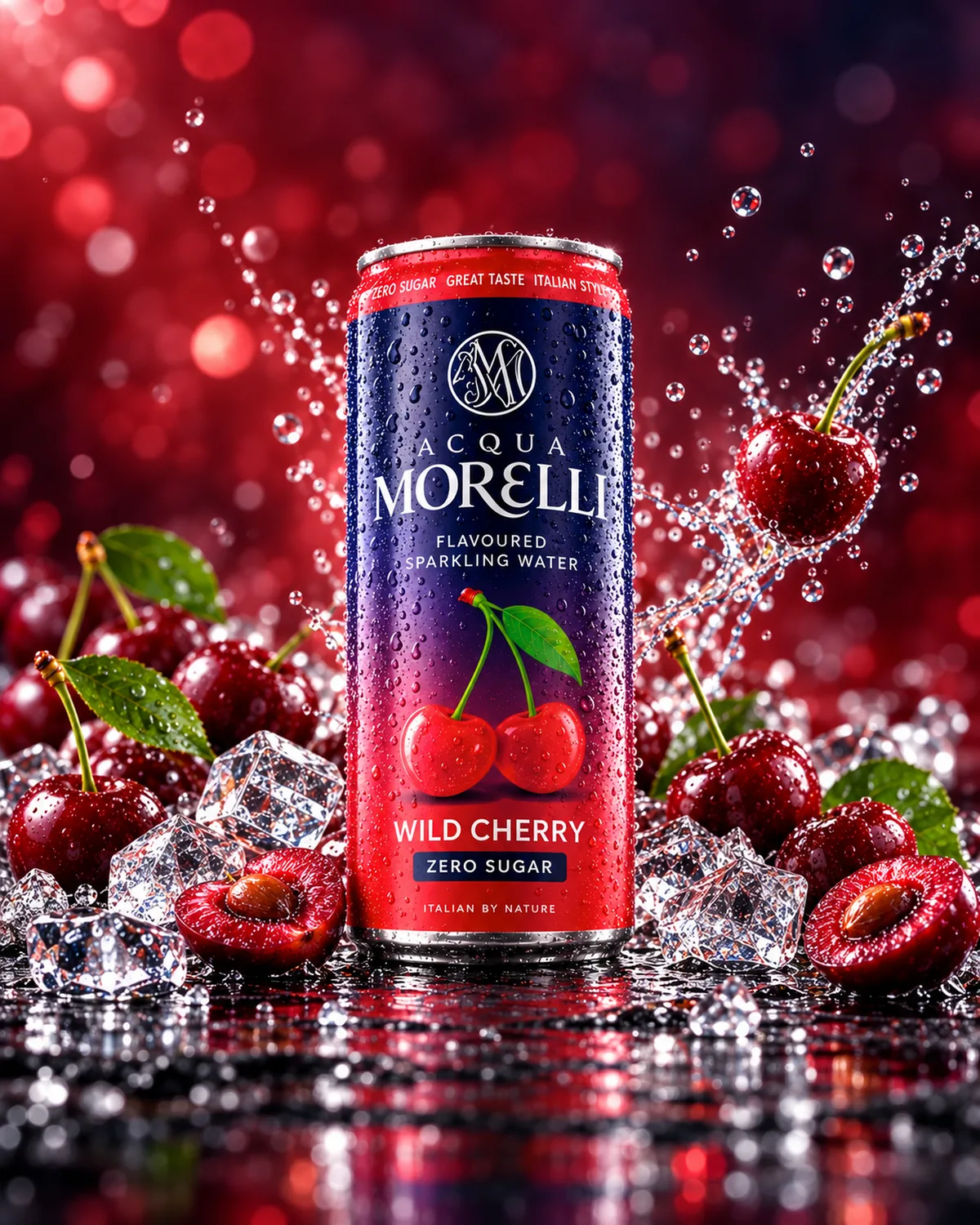 ACQUA MORELLI Wild Cherry Zero Sugar